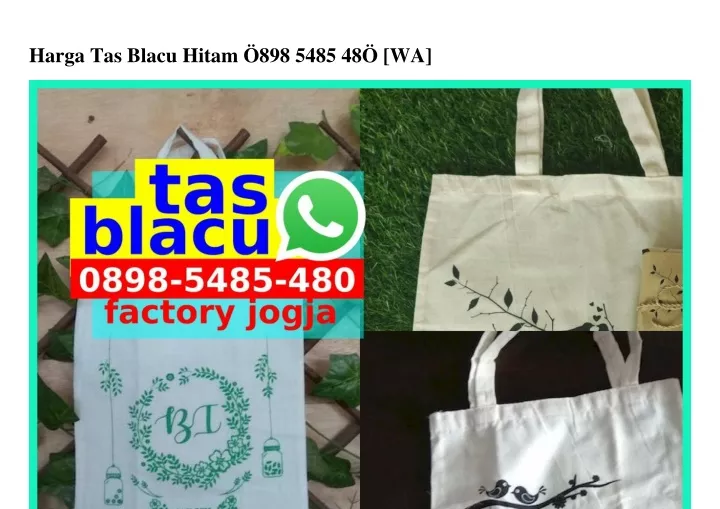 harga tas blacu hitam 898 5485 48 wa