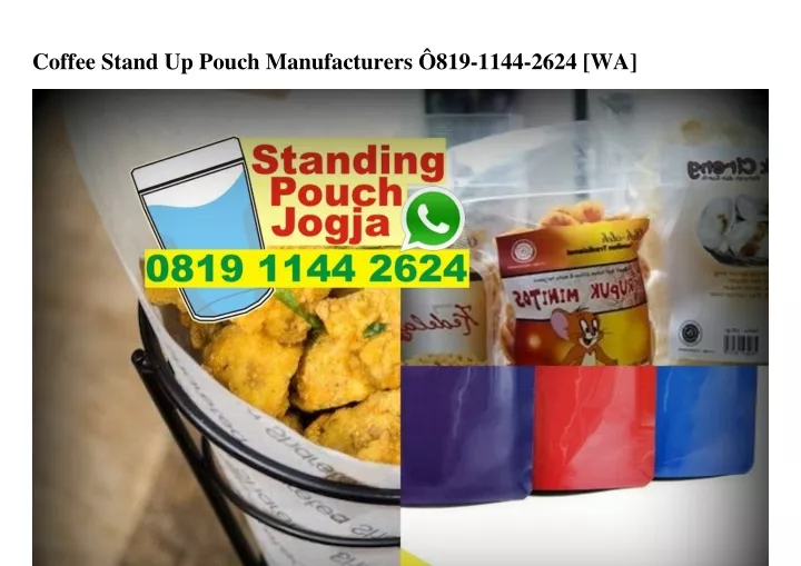 coffee stand up pouch manufacturers 819 1144 2624