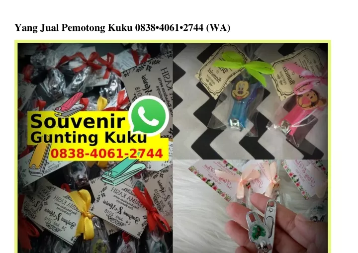 yang jual pemotong kuku 0838 4061 2744 wa