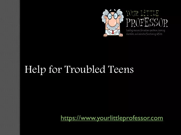 help for troubled teens