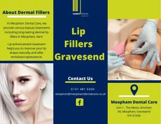 Lip Fillers Gravesend