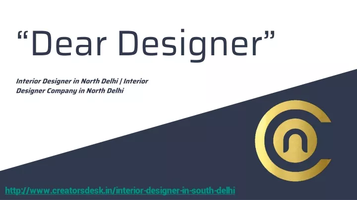 dear designer