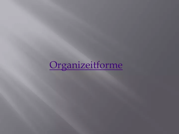 organizeitforme