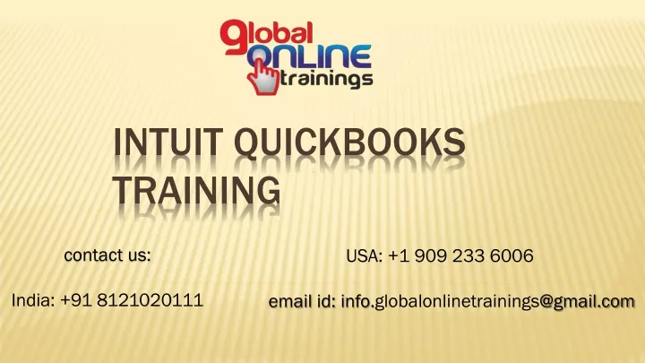 intuit quickbooks training