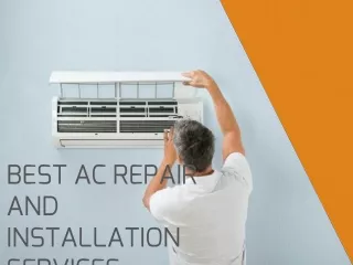 Best AC Repair and Installation Services in India