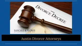 Austin Divorce Attorney