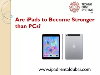 Rent a iPad | iPad Rental Dubai | iMac Rentals in Dubai