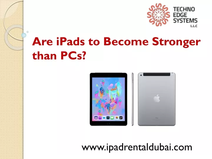are ipads to become stronger than pcs