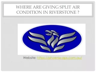 Split Air Condition Riverstone | Fast & Reliable Service of Air Conditioners in Riverstone
