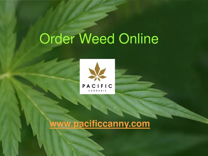 order weed online