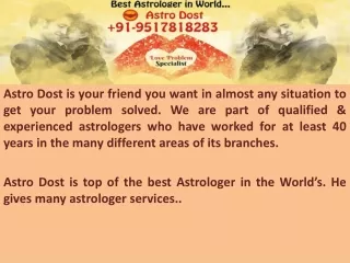 Astrodost - Vashikaran specialist