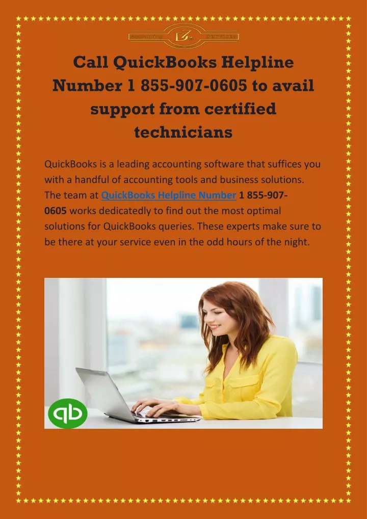 call quickbooks helpline number 1 855 907 0605