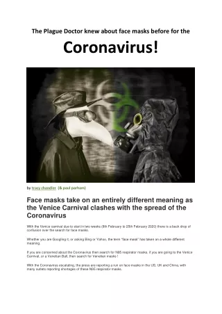 Coronavirus!