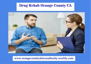 Drug Rehab Orange County CA