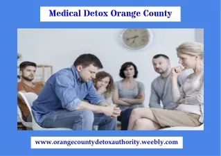Medical Detox Orange County