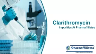 Clarithromycin Impurities at Pharmaffiliates