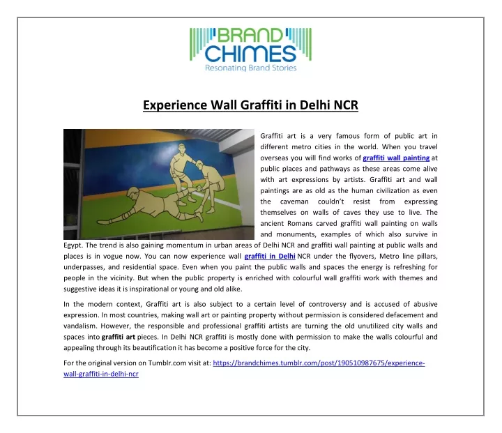 experience wall graffiti in delhi ncr
