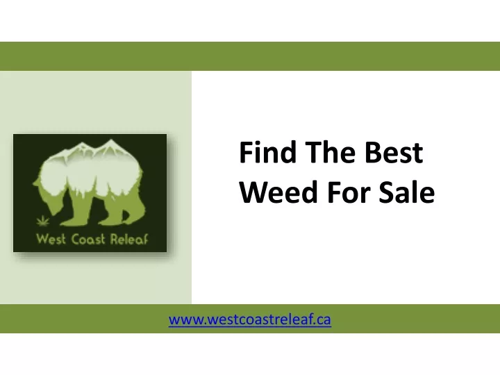 find the best weed for sale