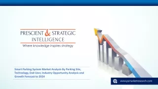 Smart Parking Systems Market Research Report by P&S Intelligence