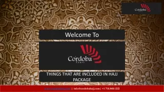 Things that are included in hajj package