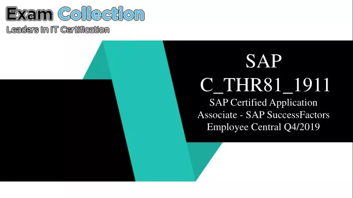 sap c thr81 1911 sap certified application
