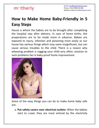 How to Make Home Baby-Friendly in 5 Easy Steps