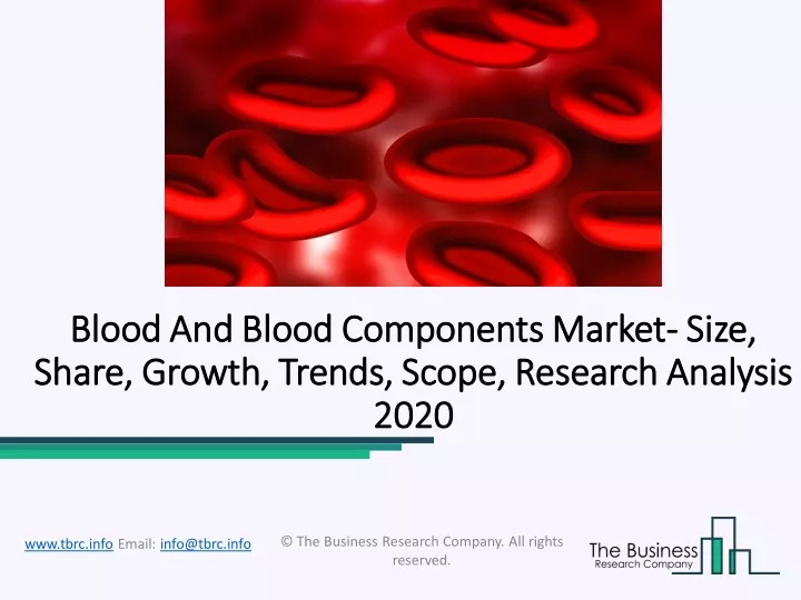 blood and blood blood and blood components market