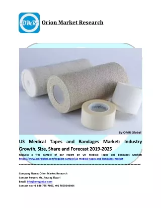 US Medical Tapes & Bandages Market Size, Share, Research, Growth and forecast to 2025