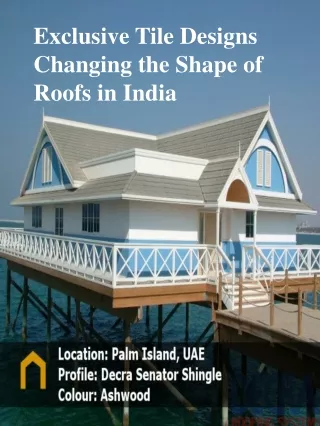 Exclusive Tile Designs Changing the Shape of Roofs in India
