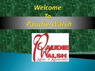 Paudie Walsh - The DJ