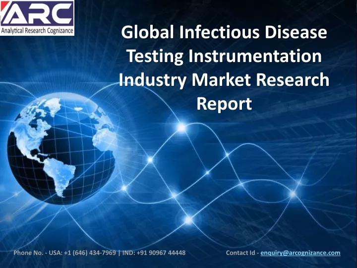 global infectious disease testing instrumentation