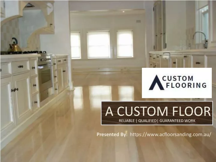 a custom floor