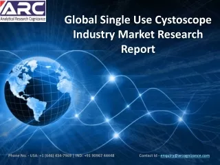 Global Single Use Cystoscope Industry Market Research Report