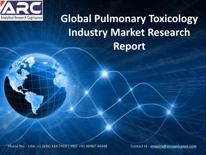 global pulmonary toxicology industry market