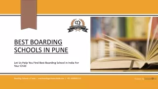 Best Residential Schools In Pune - School affiliated to CBSE and ICSE