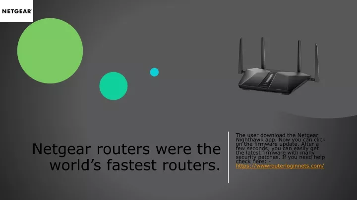 netgear routers were the world s fastest routers