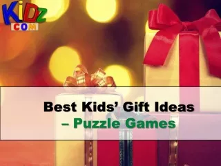 Best Kids’ Gift Ideas – Puzzle Games