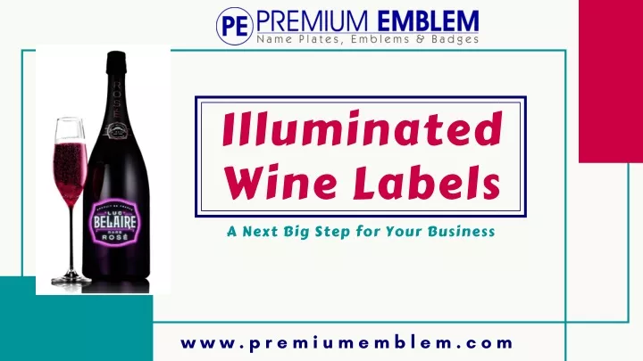 illuminated wine labels a next big step for your