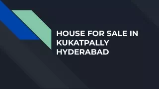 House for Sale in Kukatpally Hyderabad