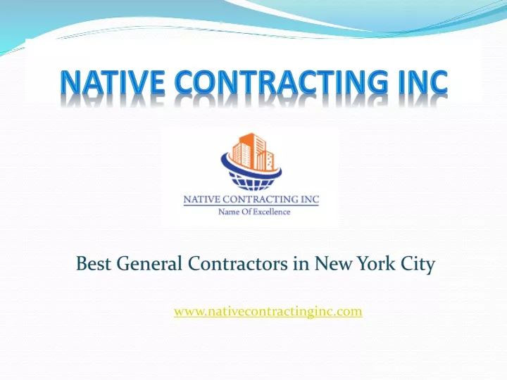 native contracting inc