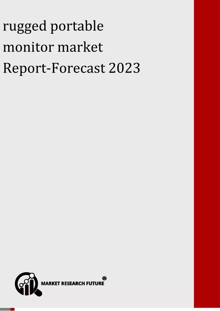 rugged portable monitor marketforecast 2023