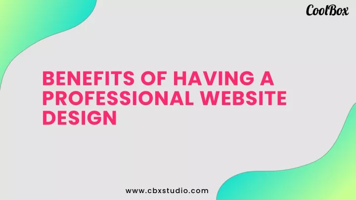 benefits of having a professional website design