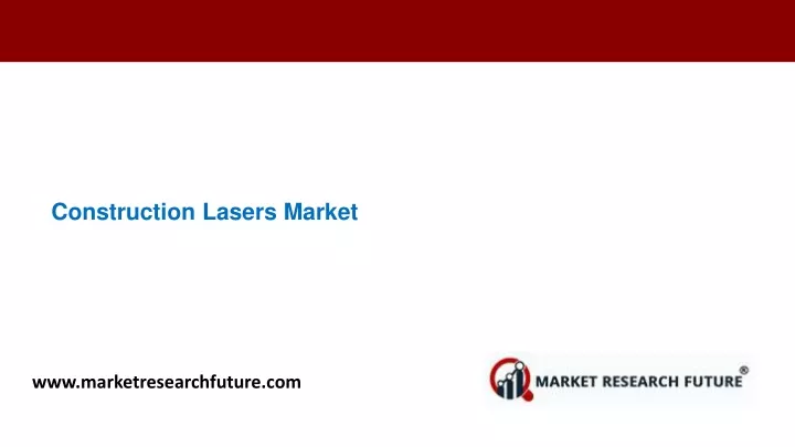 construction lasers market