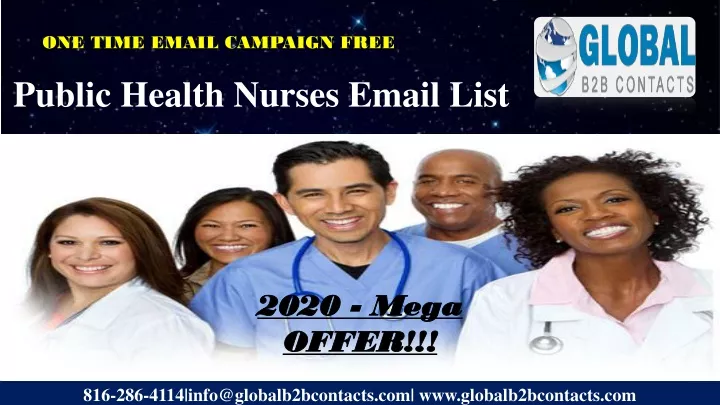 public health nurses email list