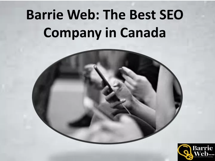 barrie web the best seo company in c anada