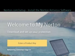 Norton.com/setup-Enter product key & download or setup account