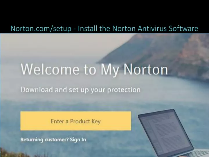 n orton com setup install the norton antivirus software