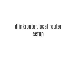 dlinkrouter.local