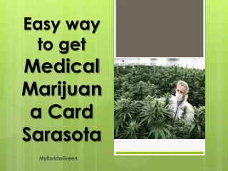Medical marijuana card Sarasota