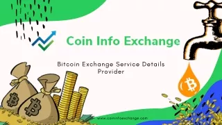 Coin Info Exchange Bitcoin Exchange Details Provider